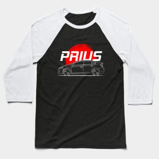 Hybrid Prius MK3 Baseball T-Shirt